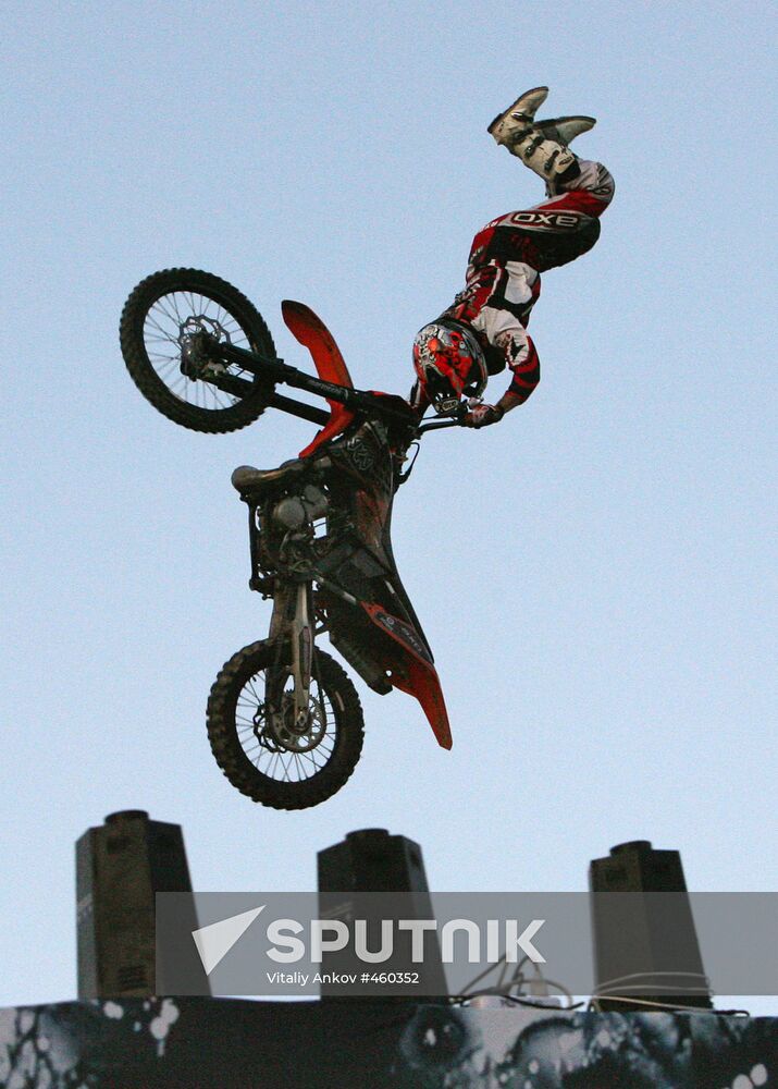 MotoFreeStyle show in Vladivostok