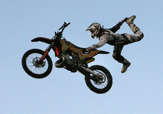 MotoFreeStyle show in Vladivostok