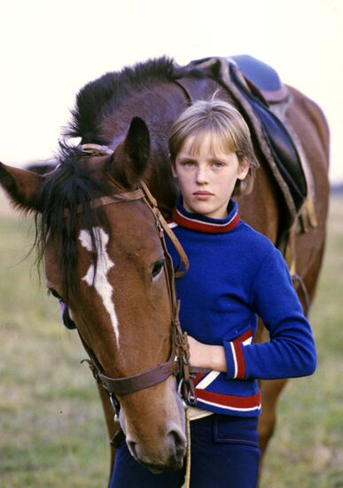 Horsewoman Olya korotkova