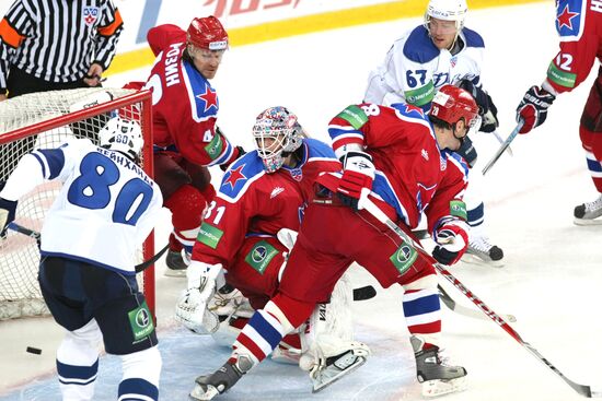 KHL: CSKA Moscow vs. Dynamo Moscow