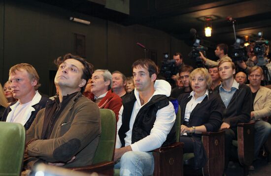 Lenkom Theater Company meeting