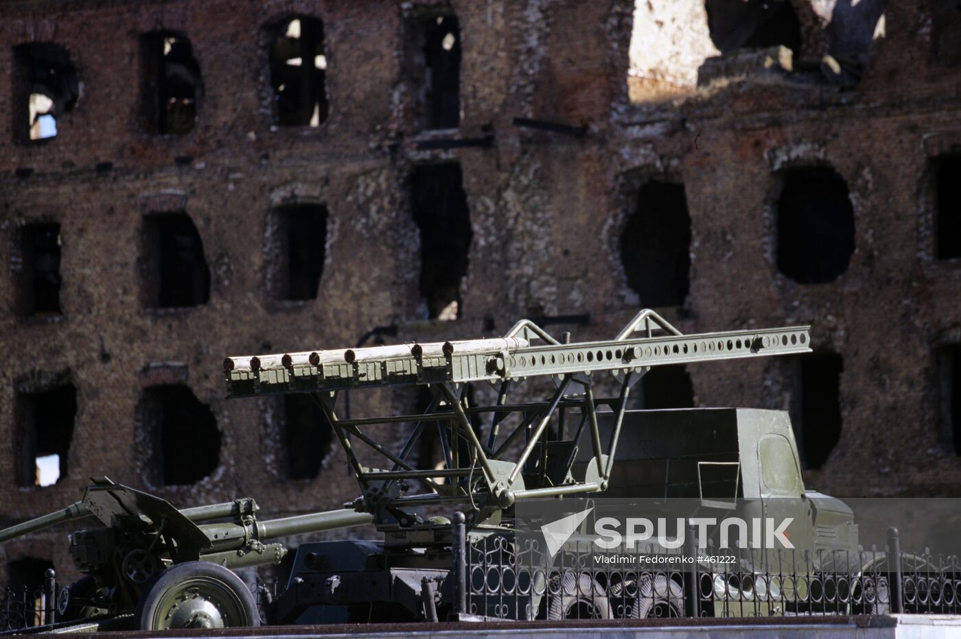 Exhibits at panoramic museum “Stalingrad Battle”