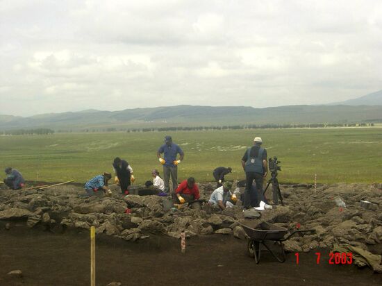Archaeological excavations in Trialeti