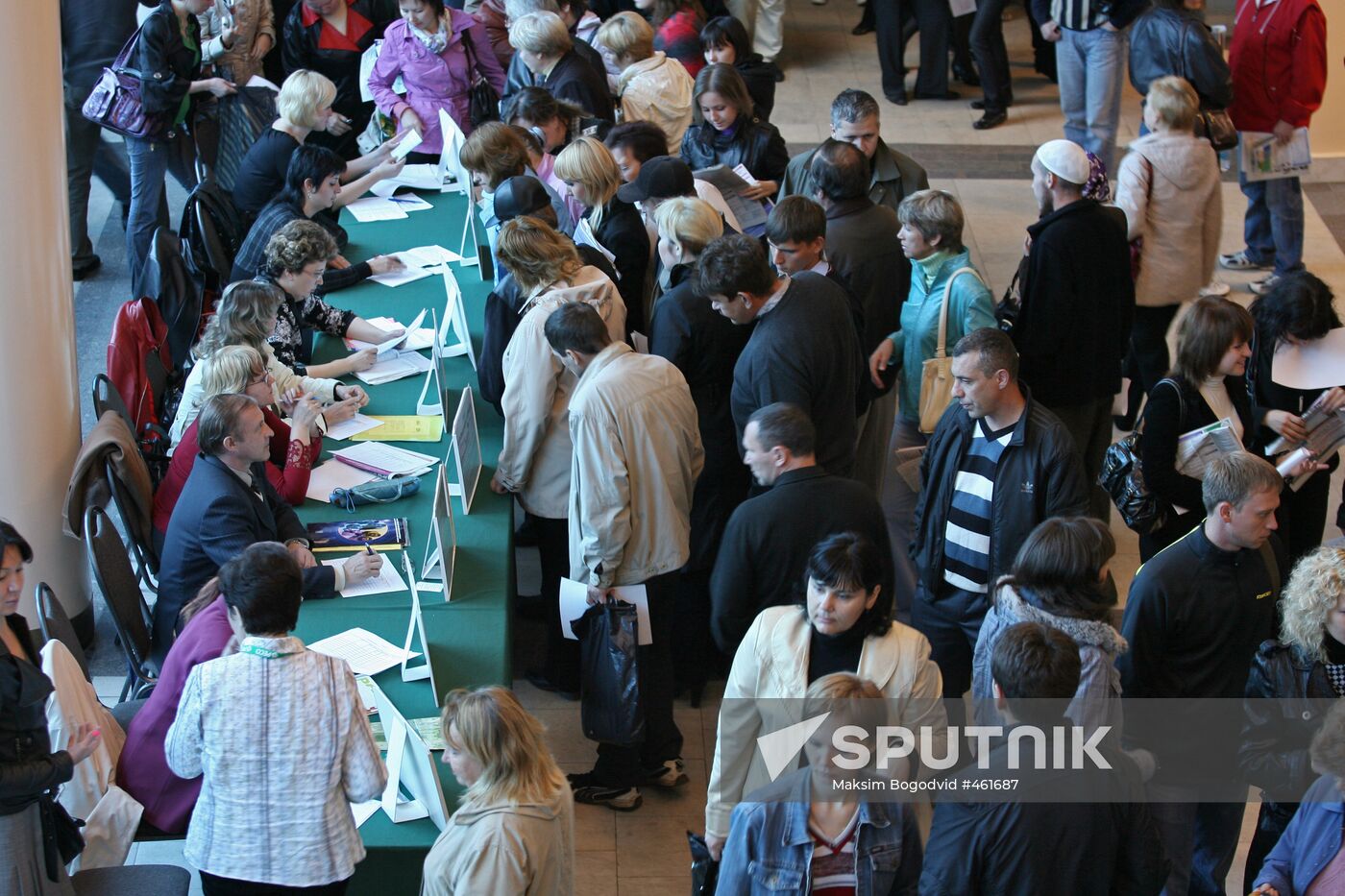 Fair of vacancy at Employment center in Kazan