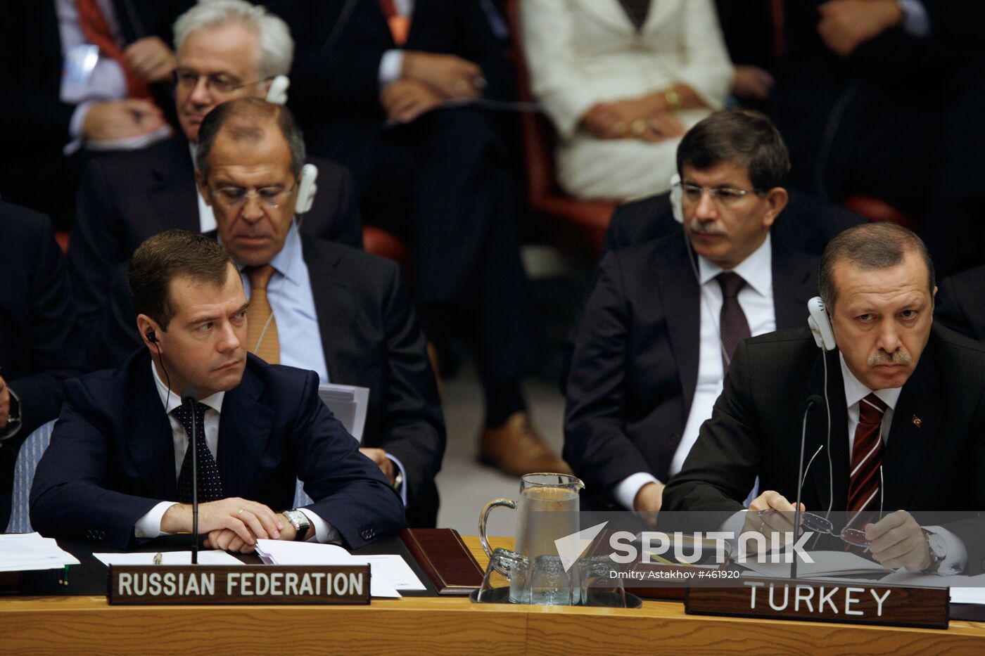 Dmitry Medvedev attends UN Security Council summit