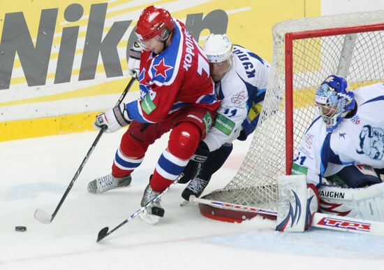 2009 Kontinental Hockey League: CSKA Moscow 4-3 Dynamo Minsk