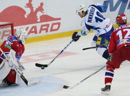 2009 Kontinental Hockey League: CSKA Moscow 4-3 Dynamo Minsk