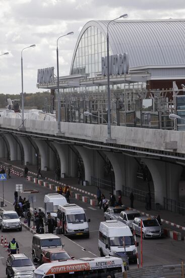 International terminal at Vnukovo Airport