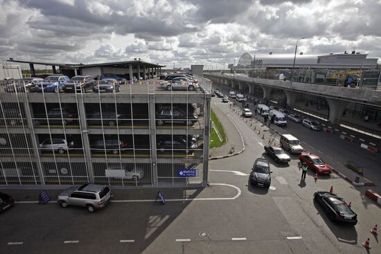 Vnukovo airport multi-storied car park