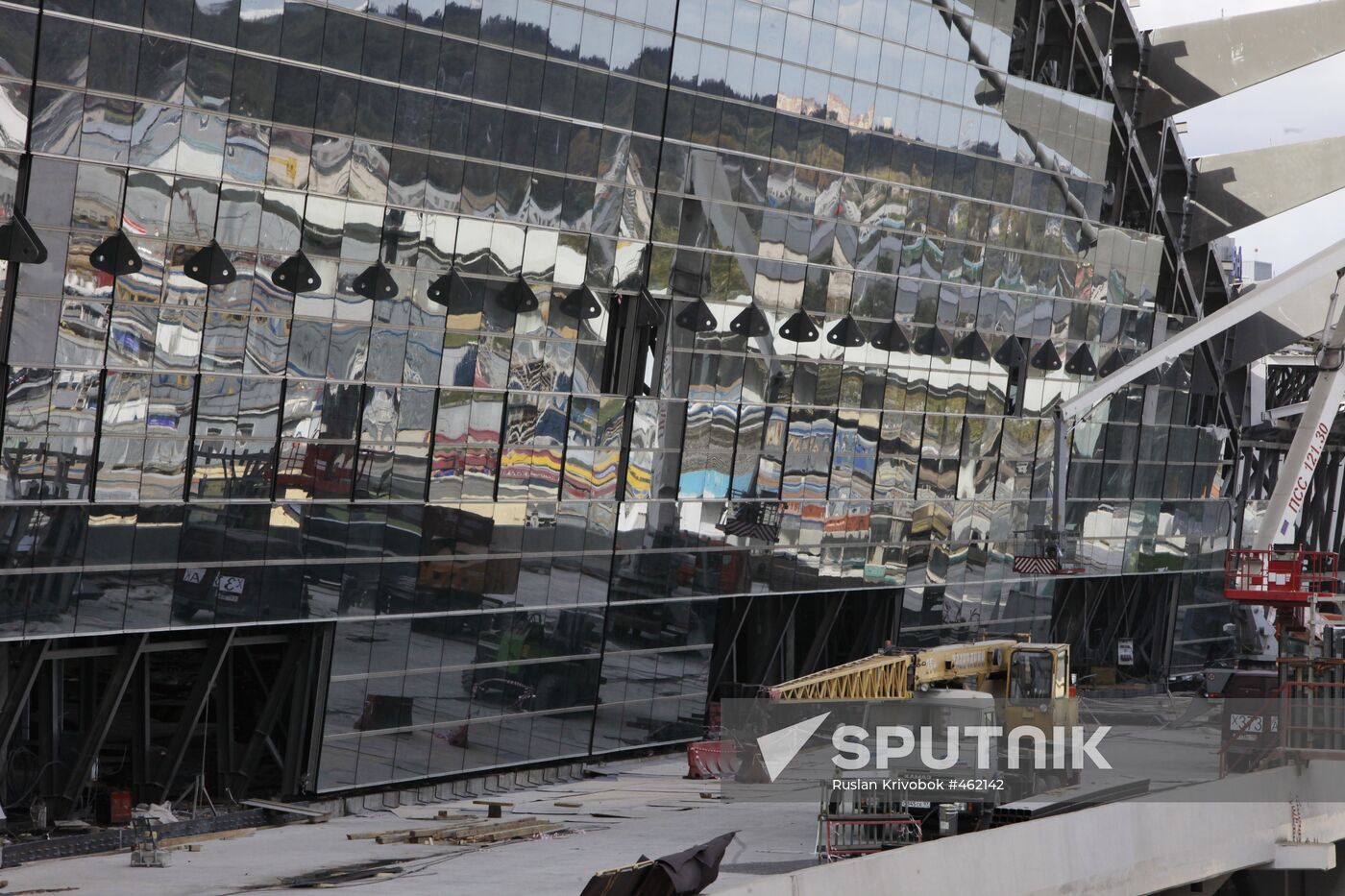 Construction of new cargo terminal at Vnukovo Airport