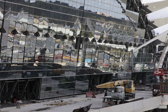 Construction of new cargo terminal at Vnukovo Airport