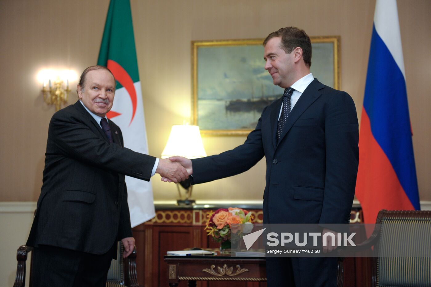 Russian, Algerian Presidents meet in New York