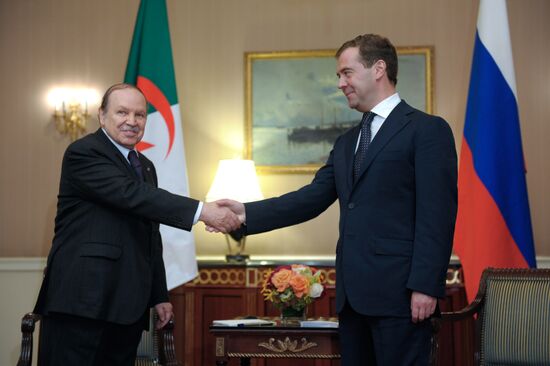 Russian, Algerian Presidents meet in New York