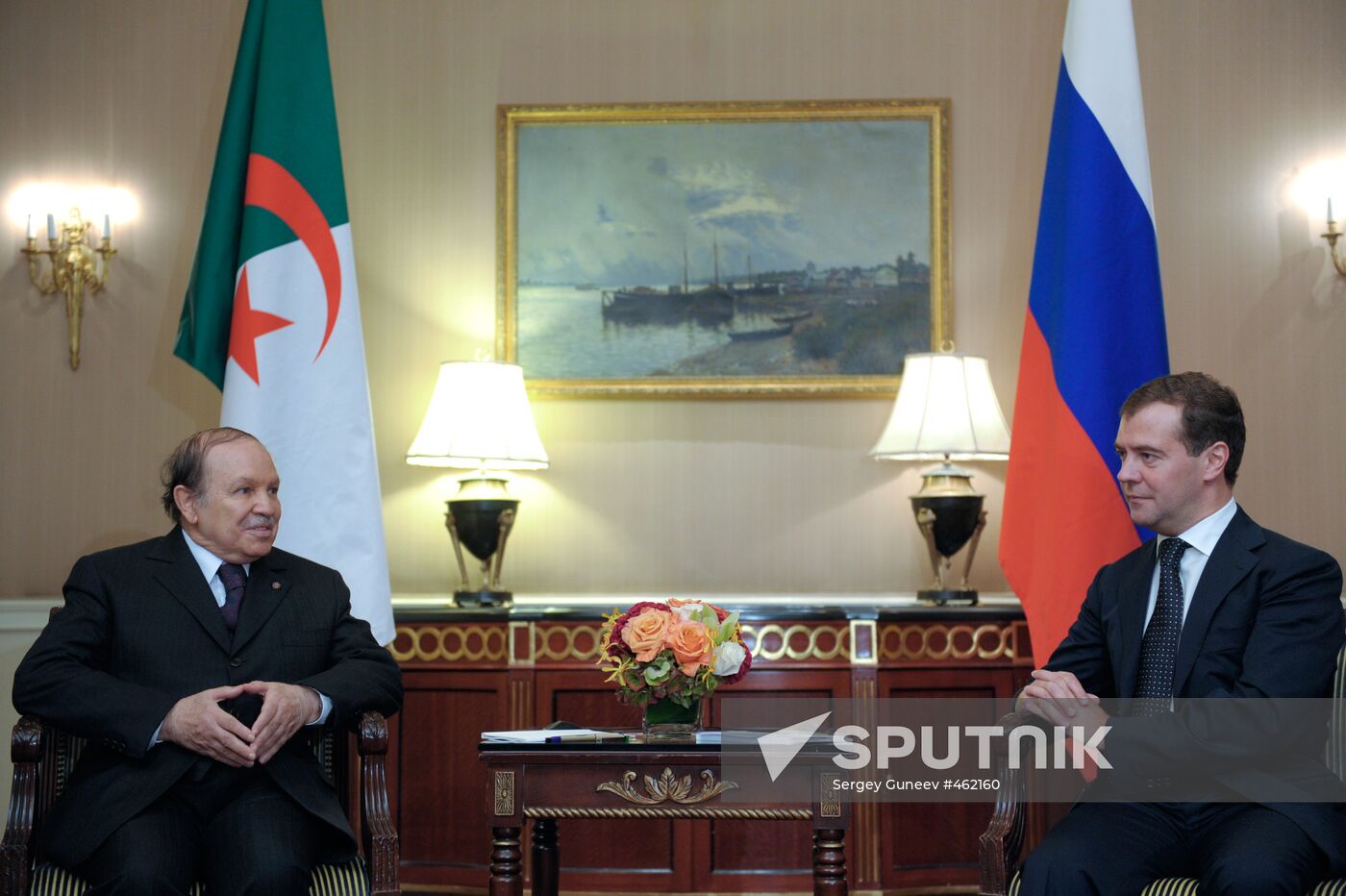 Russian, Algerian Presidents meet in New York