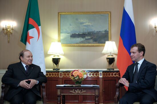 Russian, Algerian Presidents meet in New York