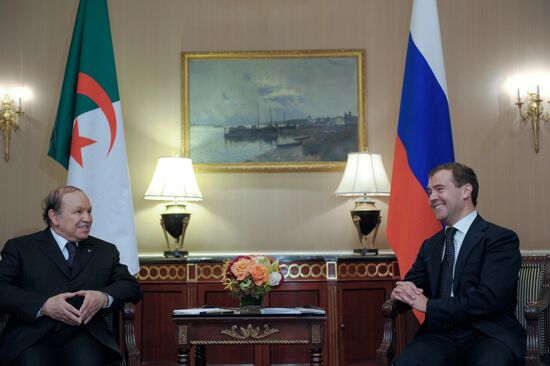 Russian, Algerian Presidents meet in New York