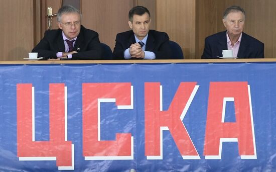 Vyacheslav Fetisov, Rashid Nurgaliyev, Viktor Tikhonov
