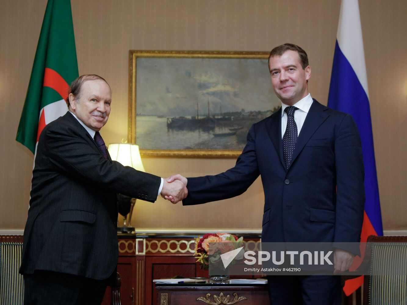 Russian, Algerian Presidents meet in New York
