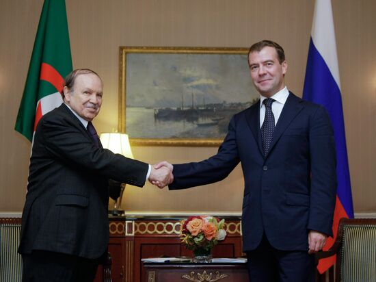 Russian, Algerian Presidents meet in New York
