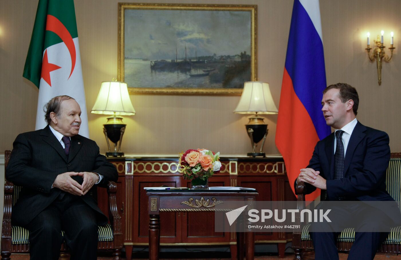 Russian, Algerian Presidents meet in New York