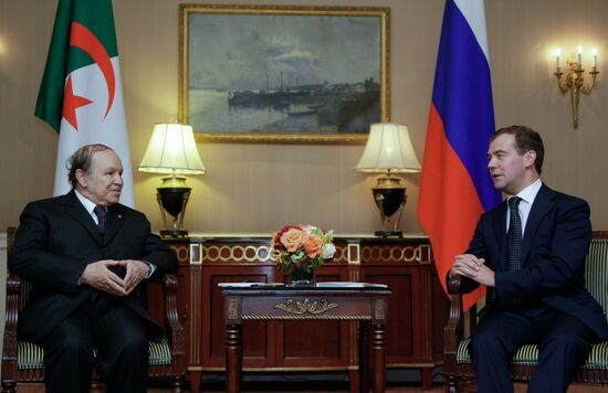 Russian, Algerian Presidents meet in New York