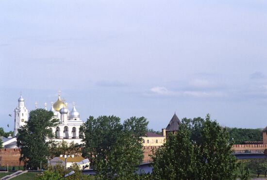 View on Novgorod Kremlin