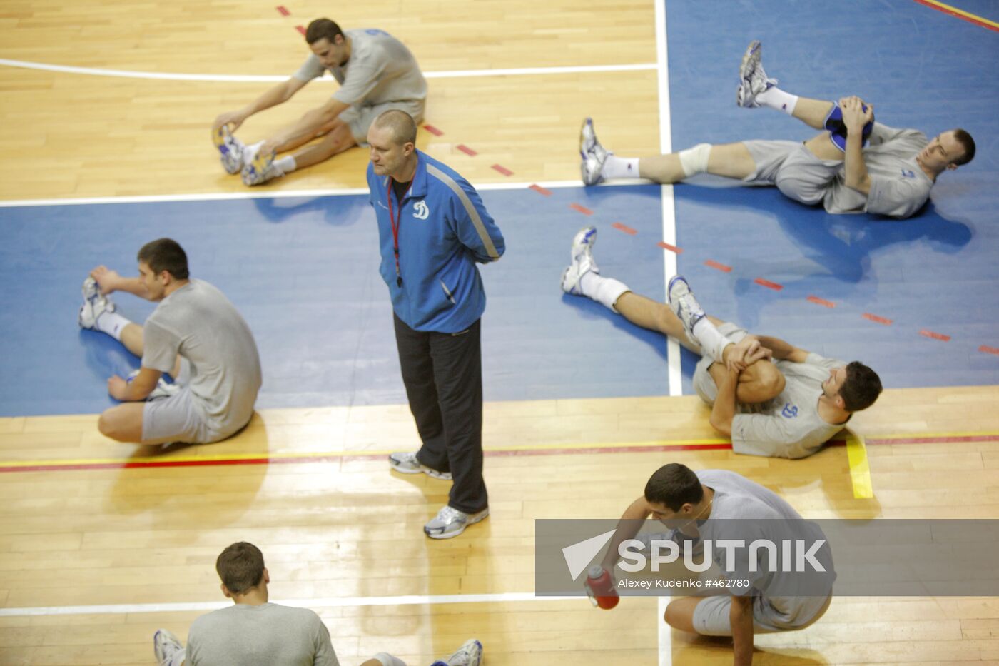 VC Dynamo Moscow open training session