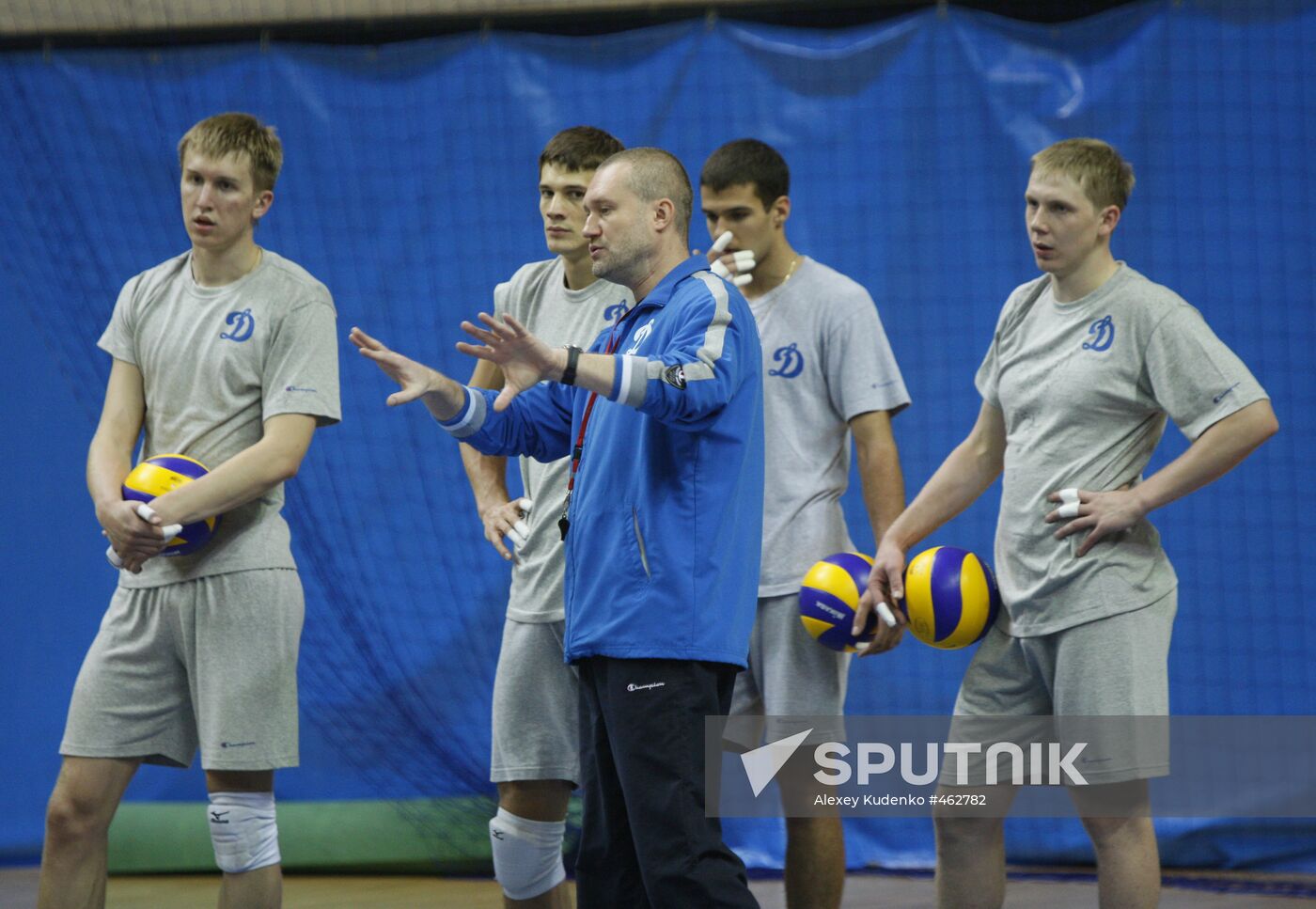 VC Dynamo Moscow open training session