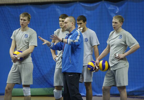VC Dynamo Moscow open training session