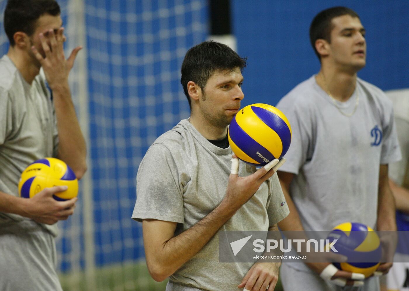 VC Dynamo Moscow open training session