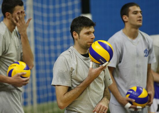 VC Dynamo Moscow open training session