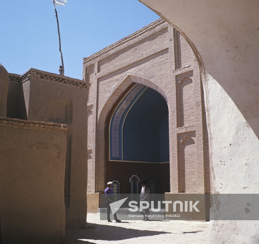 Yusuf Hamadani Mosque detail view