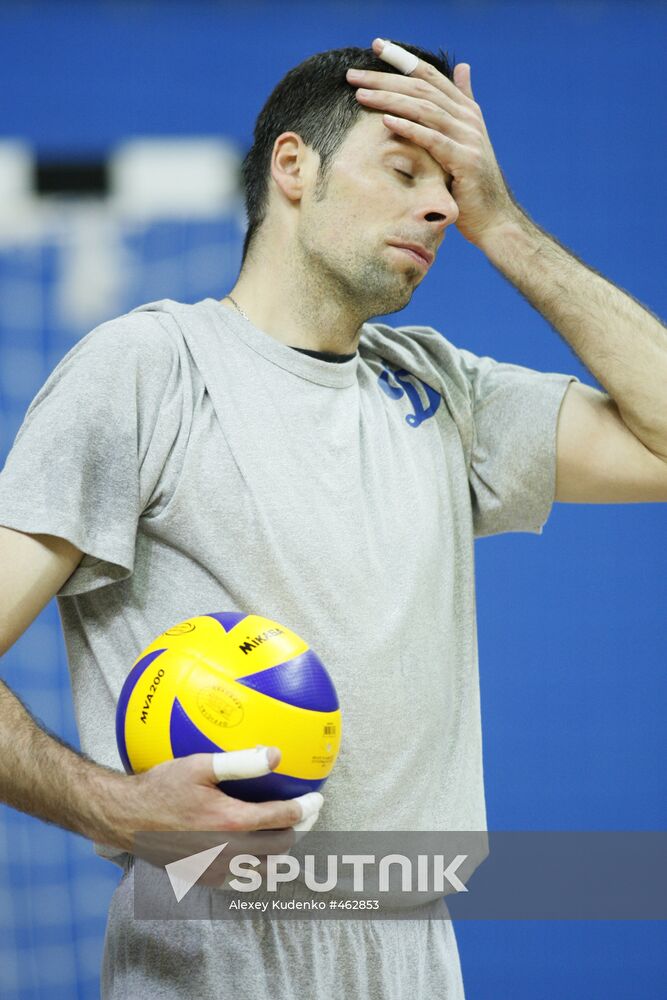 VC Dynamo Moscow open training session