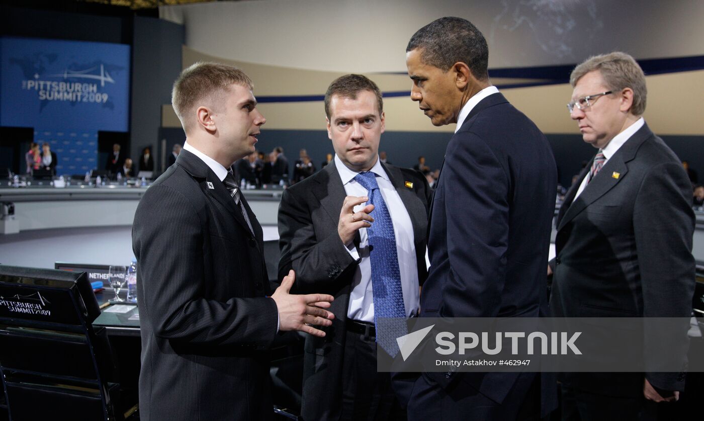 G20 heads of state and government working meeting