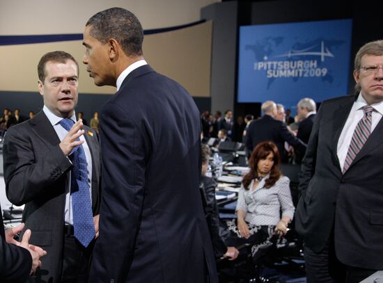 G20 heads of state and government working meeting