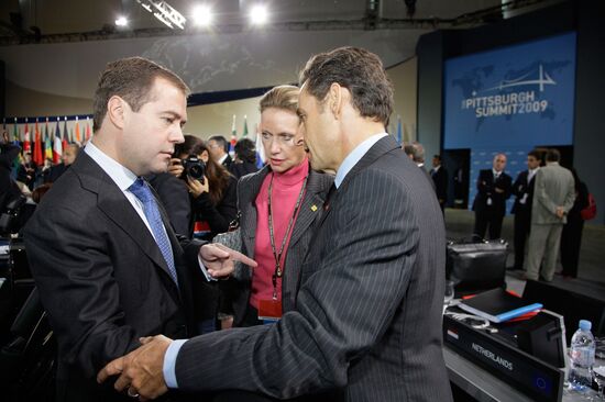G20 heads of state and government working meeting