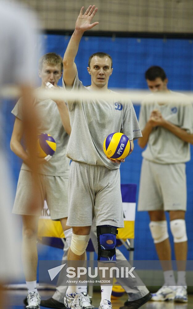 VC Dynamo Moscow open training session