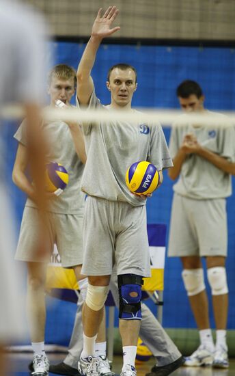 VC Dynamo Moscow open training session