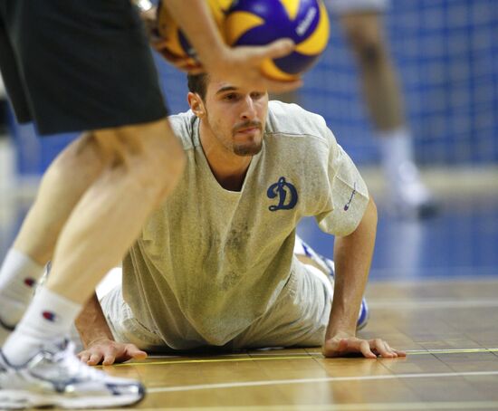 VC Dynamo Moscow open training session