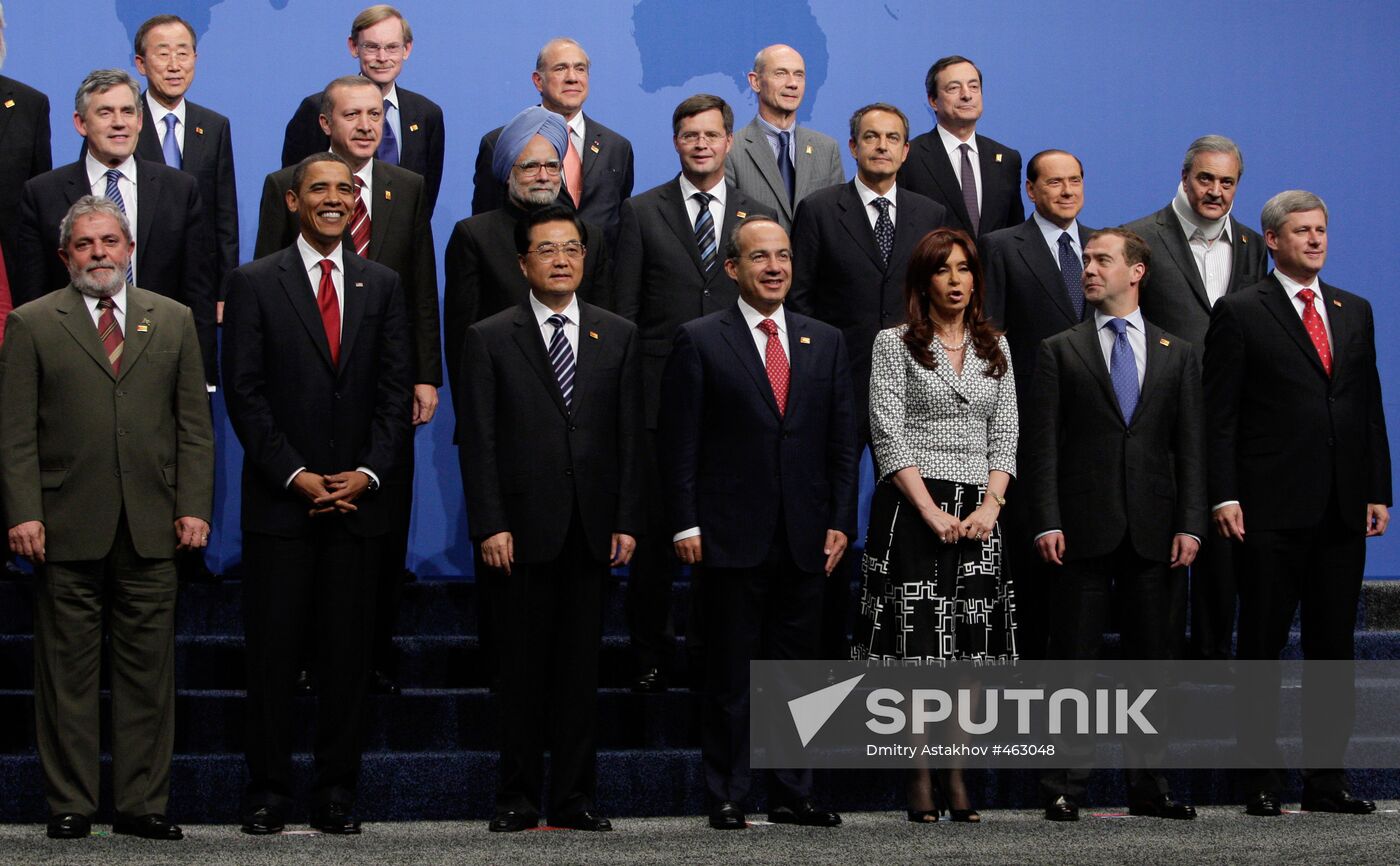 G20 heads of state and government working meeting