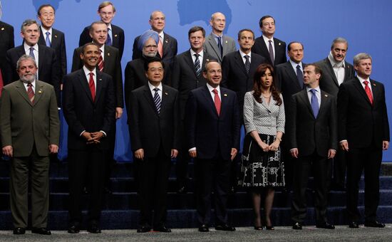 G20 heads of state and government working meeting