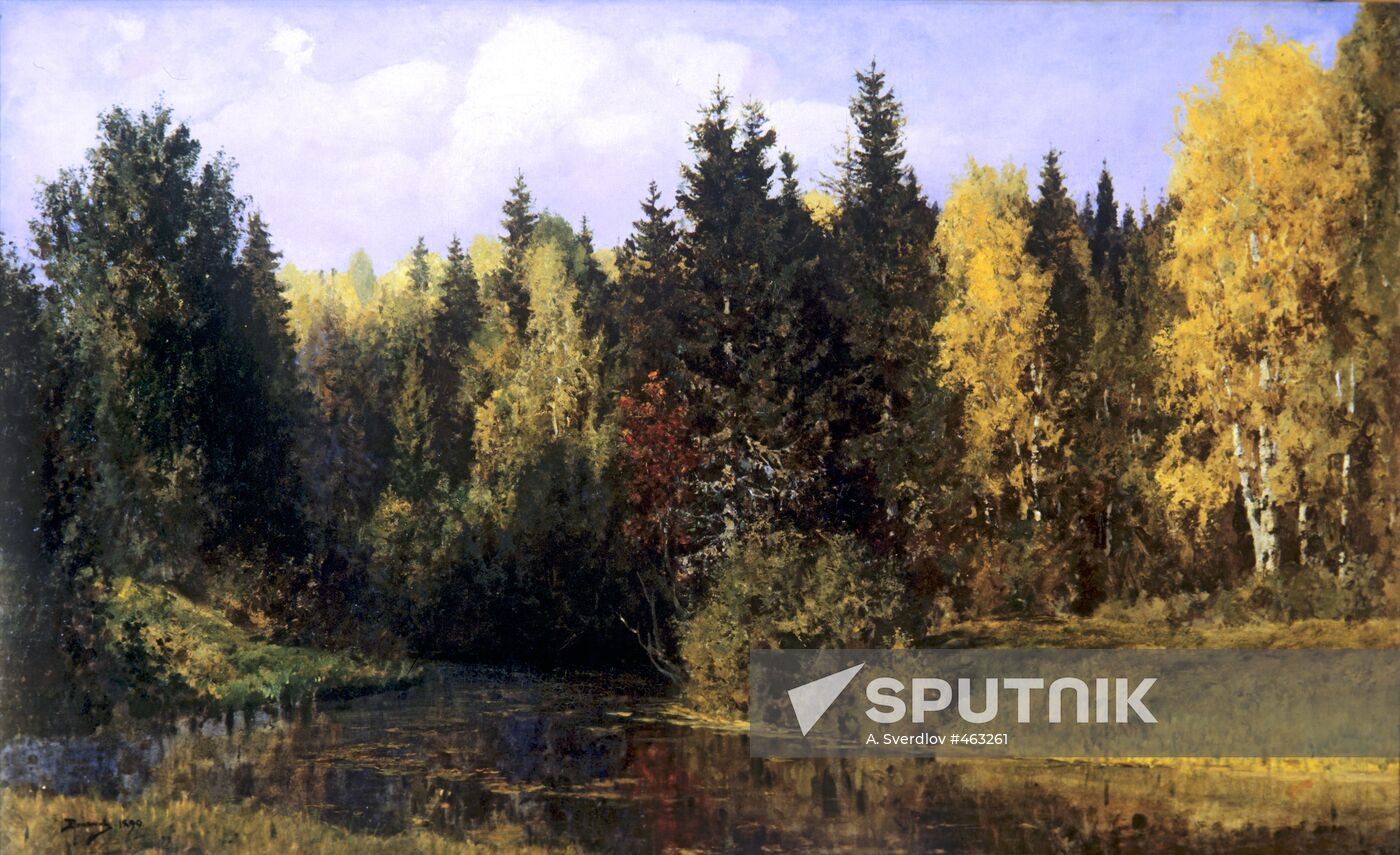 "Autumn in Abramtsevo"