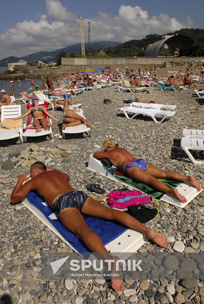 Black Sea holiday. Off-peak season in Sochi