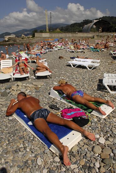 Black Sea holiday. Off-peak season in Sochi