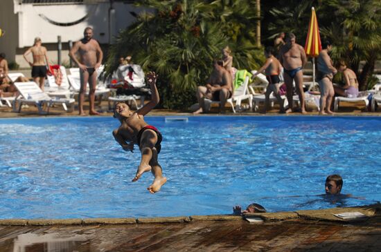 Black Sea holiday. Off-peak season in Sochi