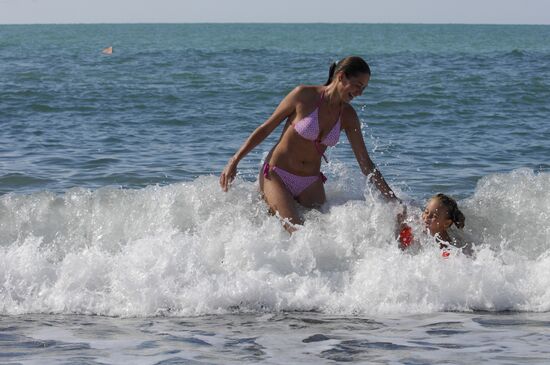 Black Sea holiday. Off-peak season in Sochi