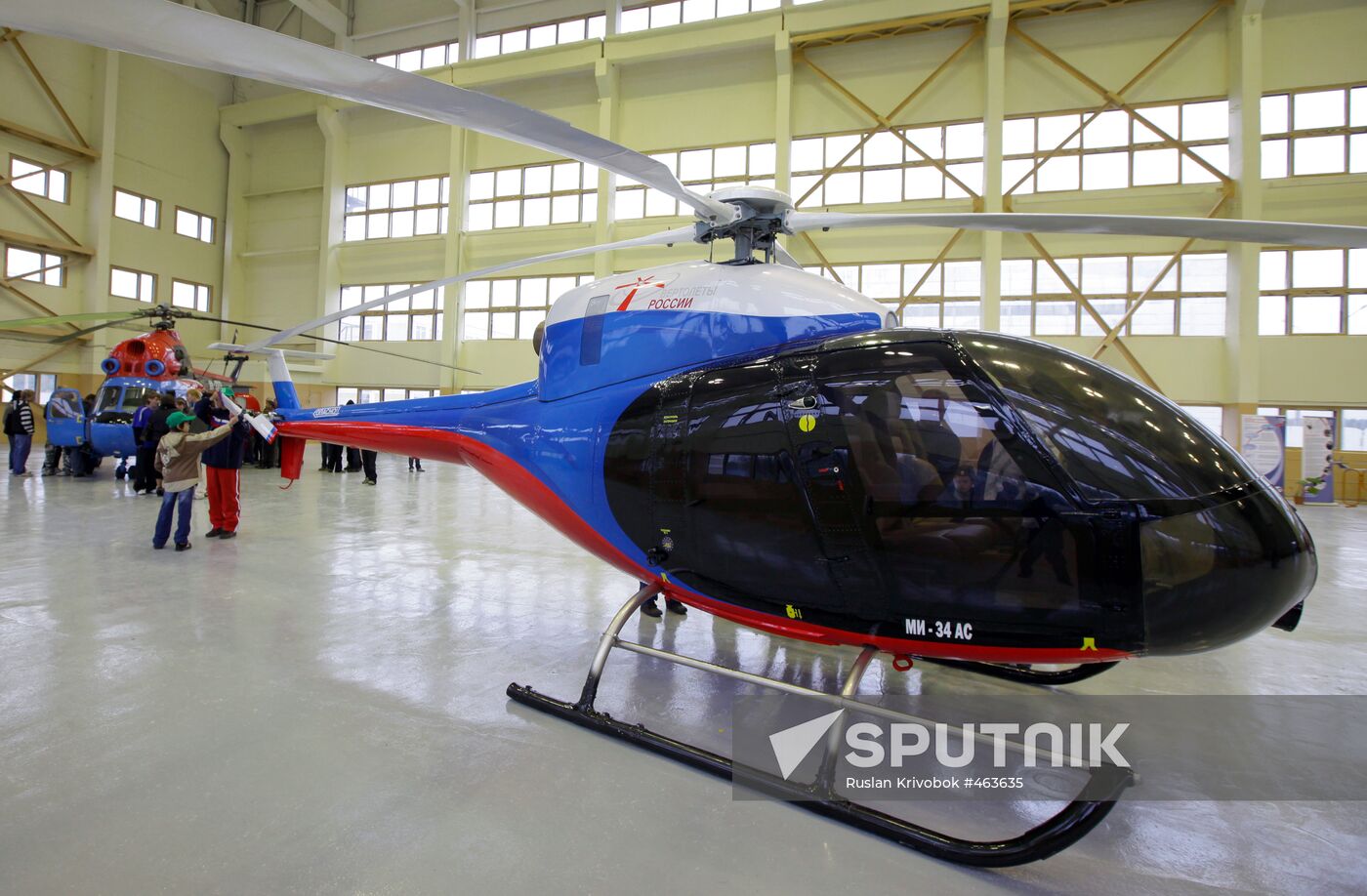Mil helicopter show