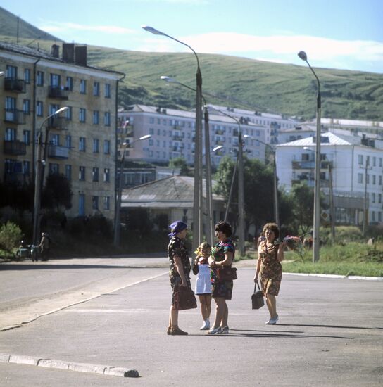 Street in Kholmsk