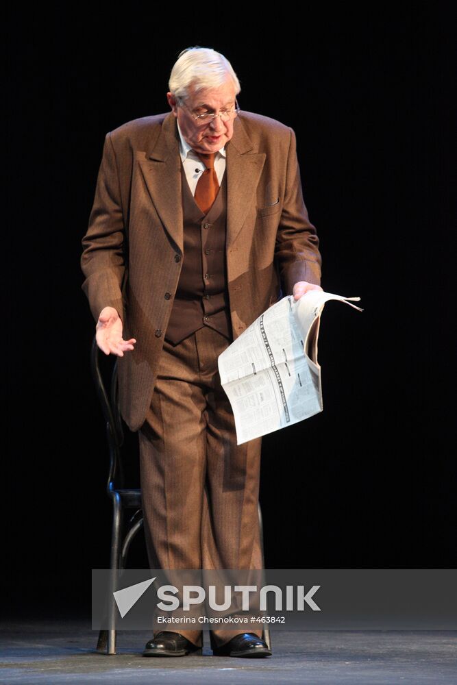 Celebrating Oleg Basilashvili's 75th birthday