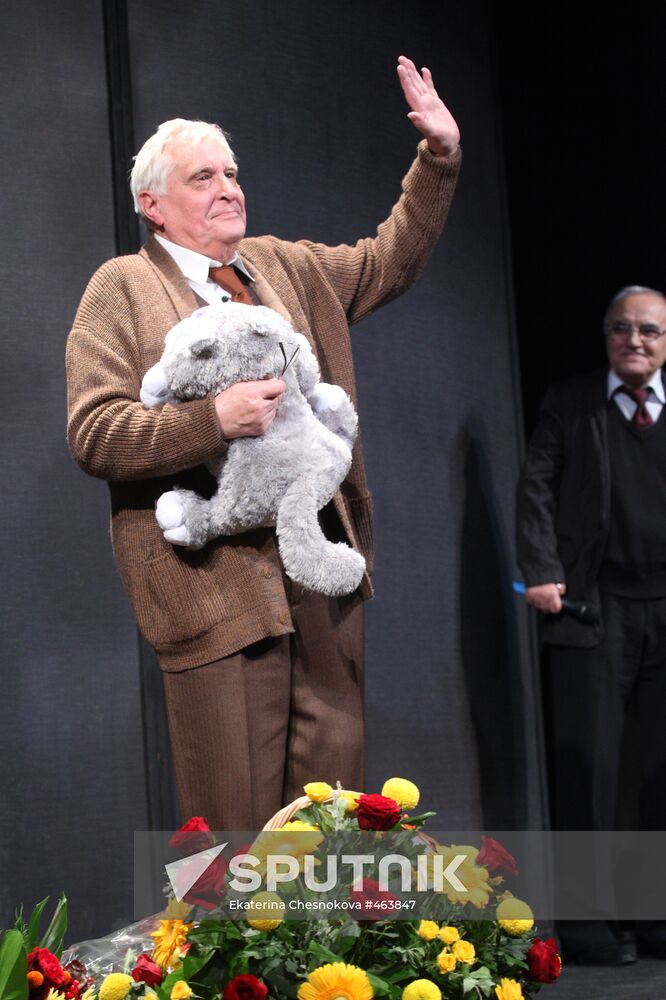 Celebrating Oleg Basilashvili's 75th birthday